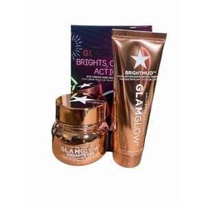 GLAMGLOW Brights Camera Action Eye Cream & Face Mask Skincare Set